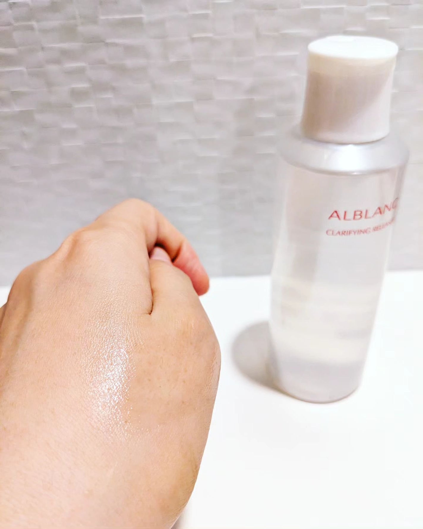 クラリファイイング リリーサー/ALBLANC/クレンジングウォーターを使ったクチコミ(5枚目)