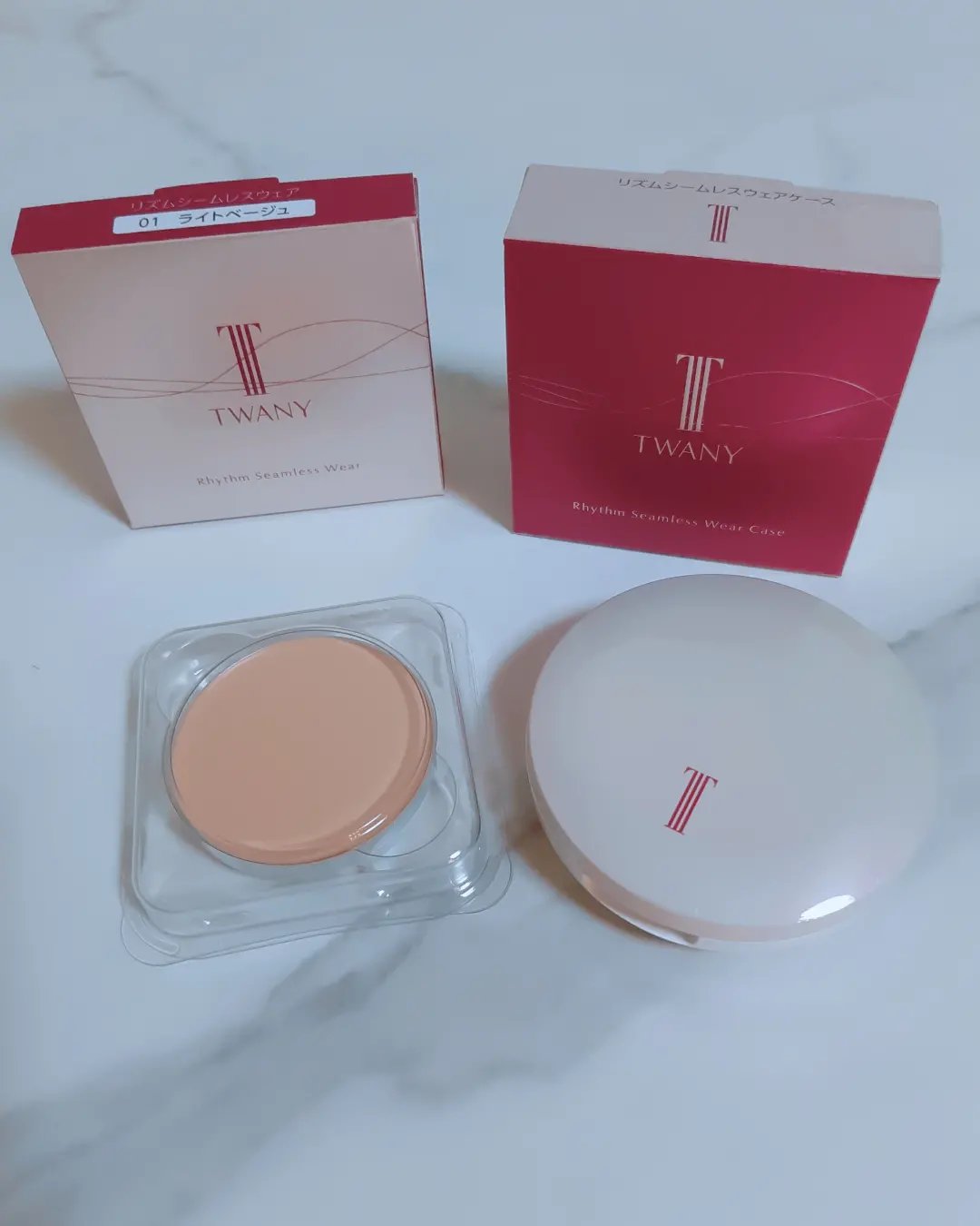リズムシームレスウェア/TWANY/化粧下地を使ったクチコミ（2枚目）