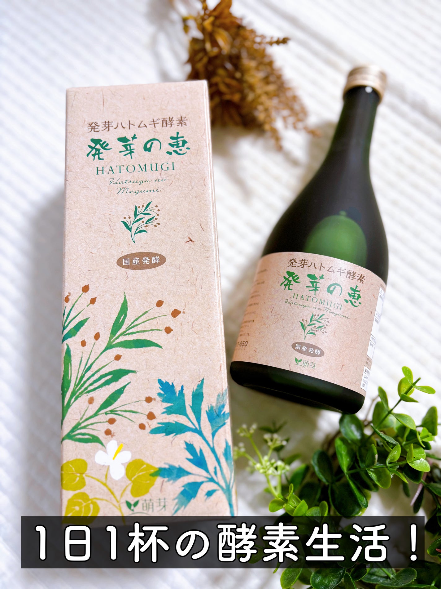 発芽の恵/萌芽/酵素ドリンクを使ったクチコミ(1枚目)