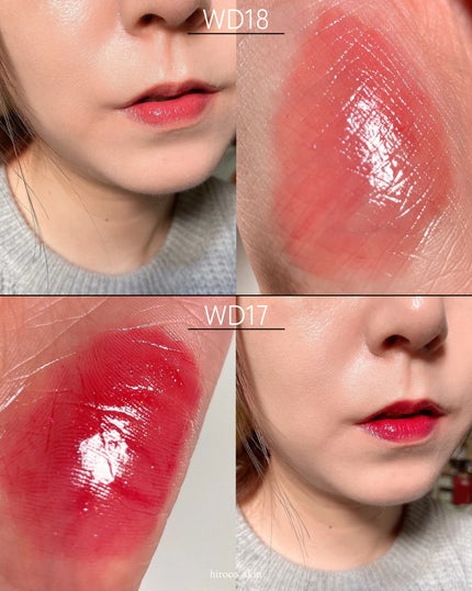 ザ ウォータリーデューティント/MERZY/リップティントを使ったクチコミ(4枚目)