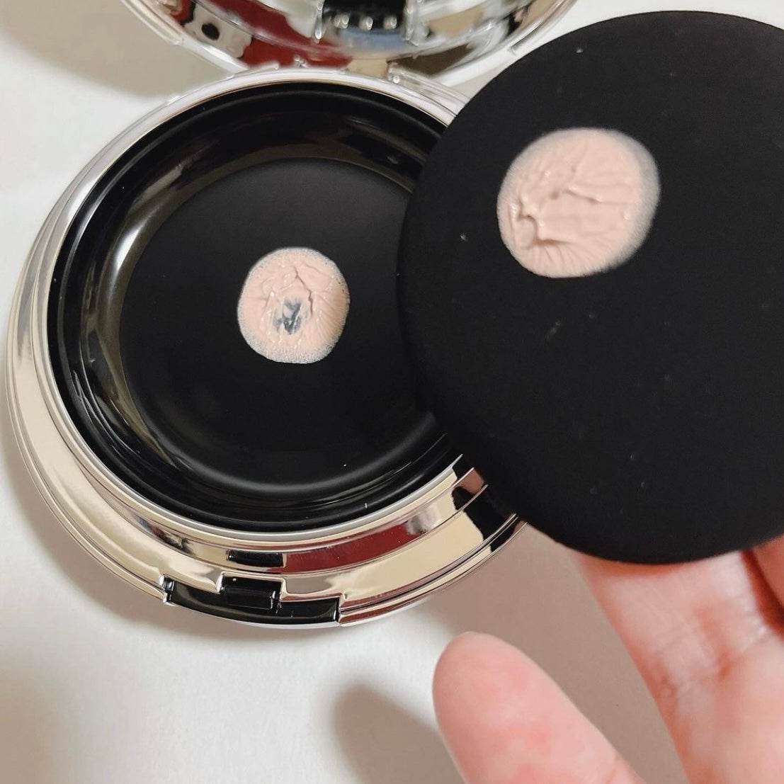 V3シャイニングファンデーション/SPICARE/クッションファンデーションを使ったクチコミ(6枚目)