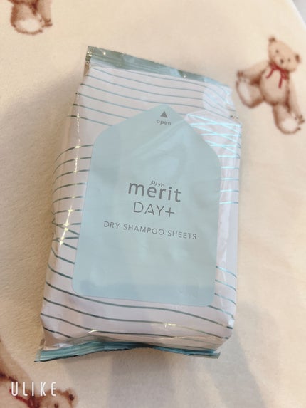 メリット ドライシャンプーシート すっきり爽快タイプ/メリット/ドライシャンプーを使ったクチコミ(2枚目)