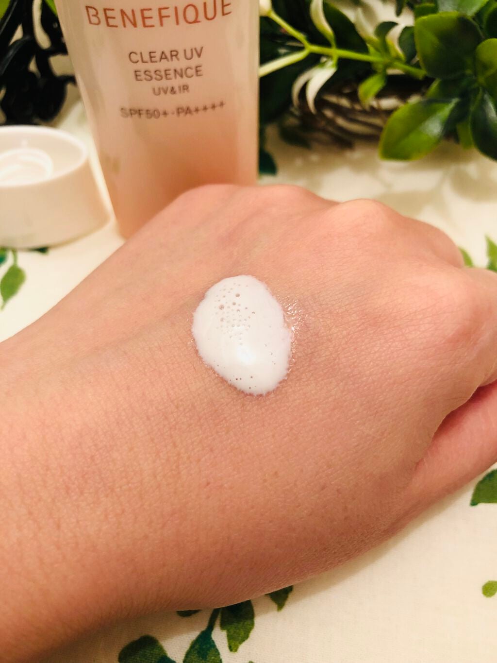 ベネフィーク クリア UV エッセンス(UV&IR)/BENEFIQUE/日焼け止めローションを使ったクチコミ(2枚目)