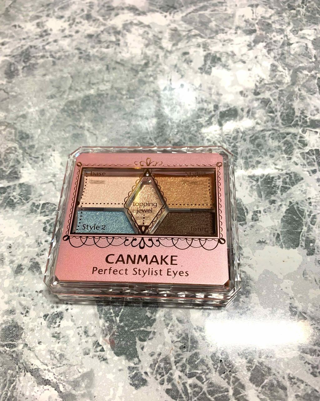 【旧品】パーフェクトスタイリストアイズ/キャンメイク/アイシャドウパレットを使ったクチコミ(1枚目)