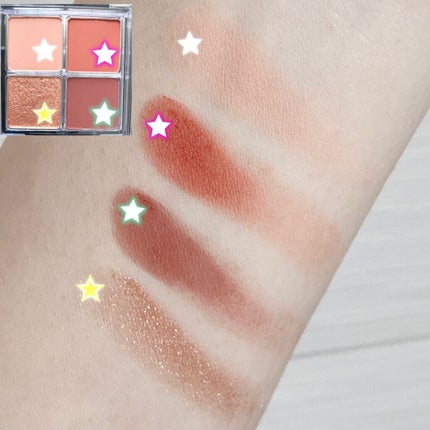 ドレッシーシャドウ/CipiCipi/アイシャドウパレットを使ったクチコミ(2枚目)