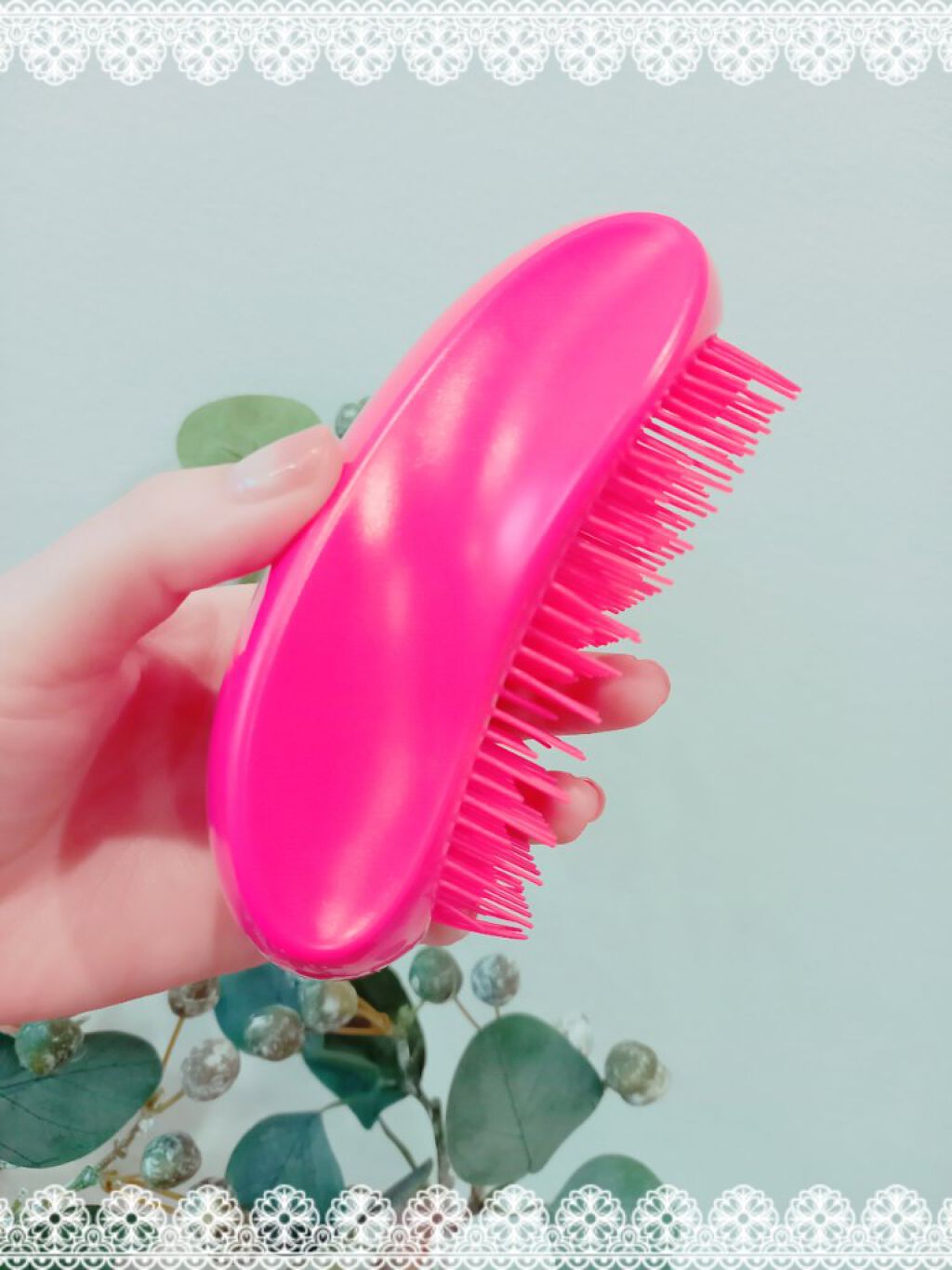 Herisson Brush/ドン・キホーテ/ヘアブラシを使ったクチコミ（2枚目）