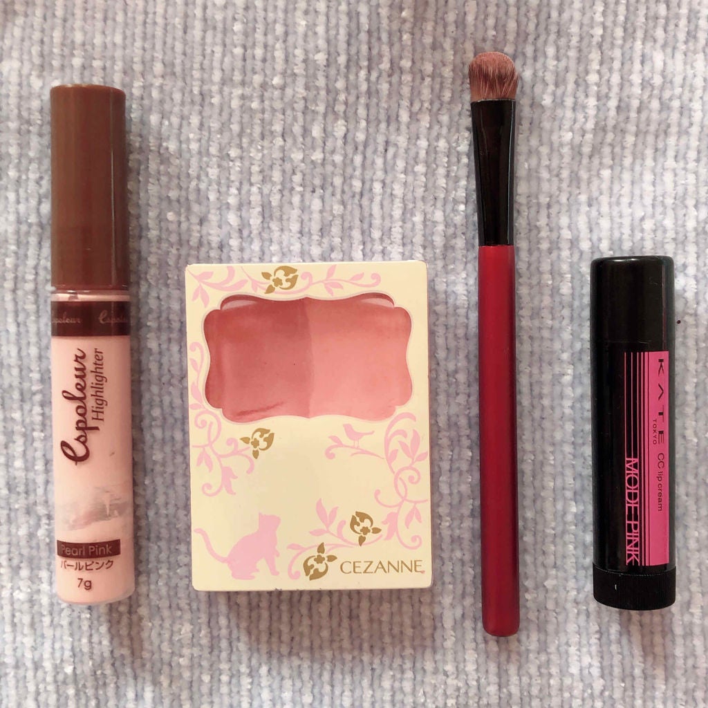 シルクタッチチーク/CEZANNE/パウダーチークを使ったクチコミ(1枚目)