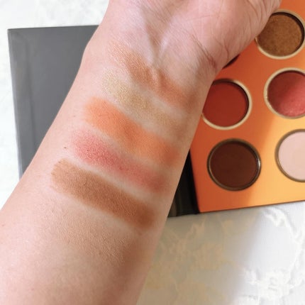 ライプンアイカラーパレット シュガーパンプキン/FRESHO2/アイシャドウパレットを使ったクチコミ(3枚目)