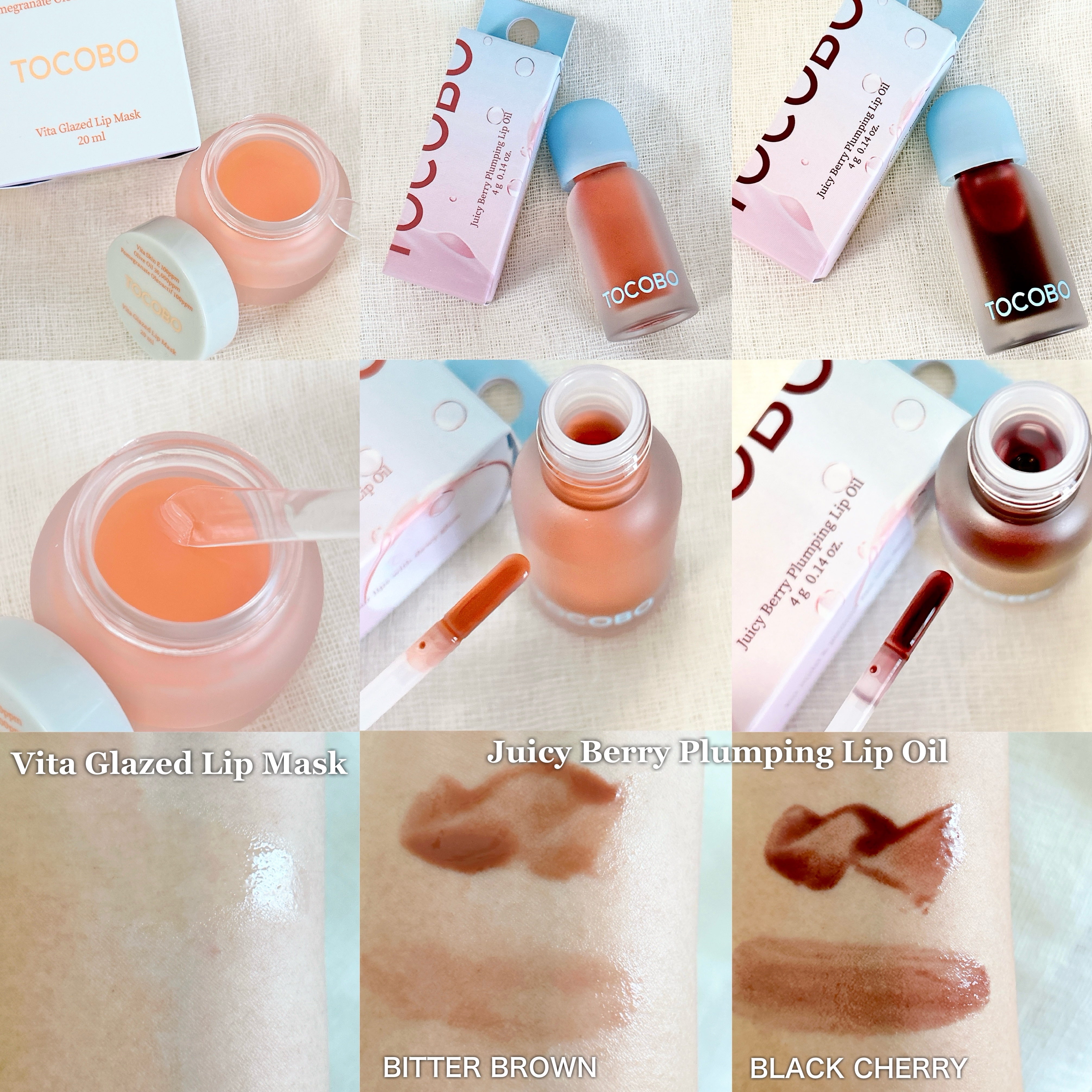 ビタグレーズドリップマスク/TOCOBO/リップマスクを使ったクチコミ（2枚目）