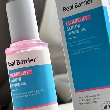 Real Barrier シカリリーフセラムのクチコミ「
Real Barrier
CICA RELIEF SERUM

鎮静×高保湿ケアができるスキ.....」（1枚目）