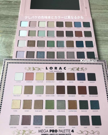 LORAC MEGA PRO PALETTE 4/ロラック/アイシャドウパレットを使ったクチコミ（2枚目）