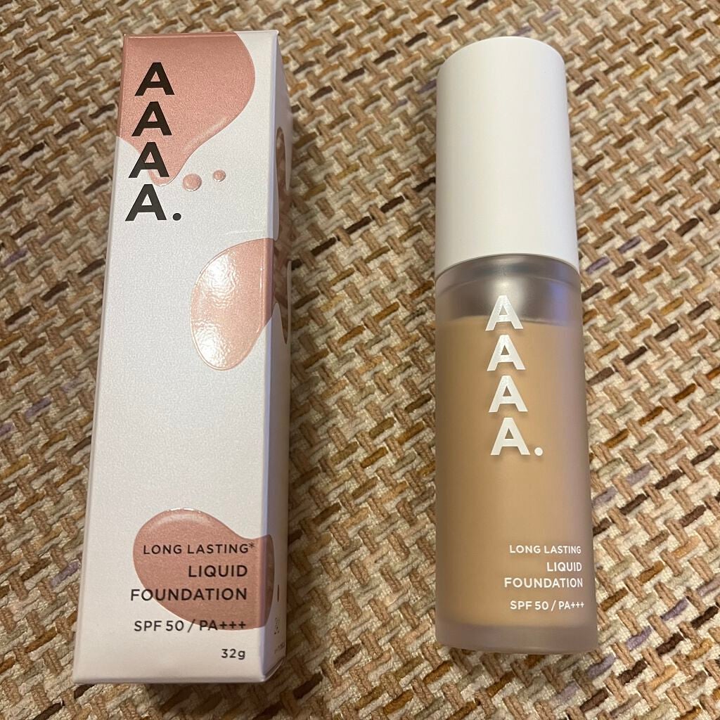 リキッドファンデーション/AAAA./クリーム・エマルジョンファンデーションを使ったクチコミ(1枚目)