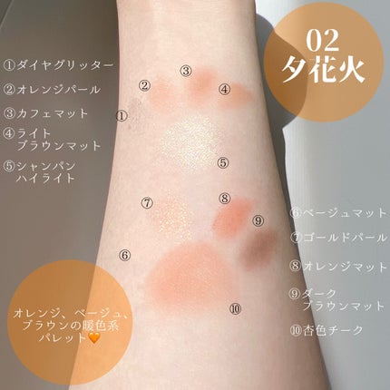 トラ十色アイシャドウパレット/COLORKEY/アイシャドウパレットを使ったクチコミ(3枚目)