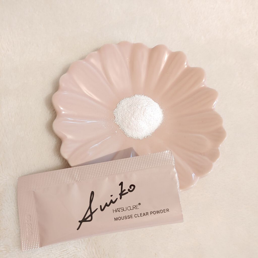ムースクリアパウダー/SUIKO HATSUCURE/洗顔パウダーを使ったクチコミ(3枚目)