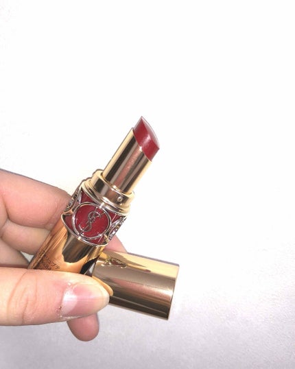 ルージュ ヴォリュプテ シャイン/YVES SAINT LAURENT BEAUTE/口紅を使ったクチコミ(1枚目)