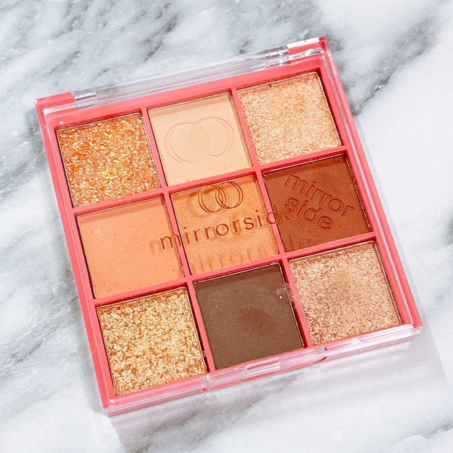 MSアイシャドウパレット/mirrorside/アイシャドウパレットを使ったクチコミ（2枚目）