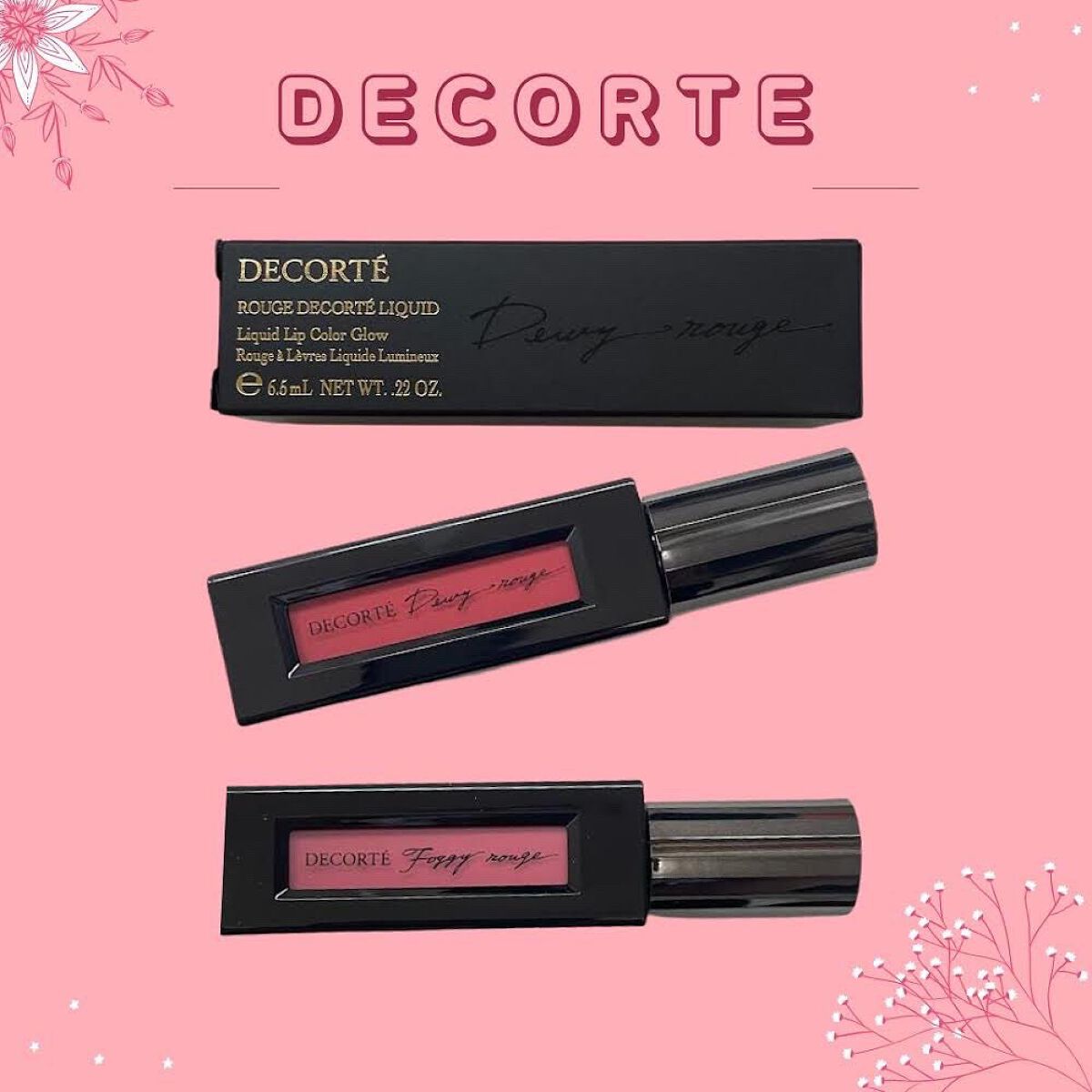 ルージュ デコルテ リキッド/DECORTÉ/口紅を使ったクチコミ(2枚目)