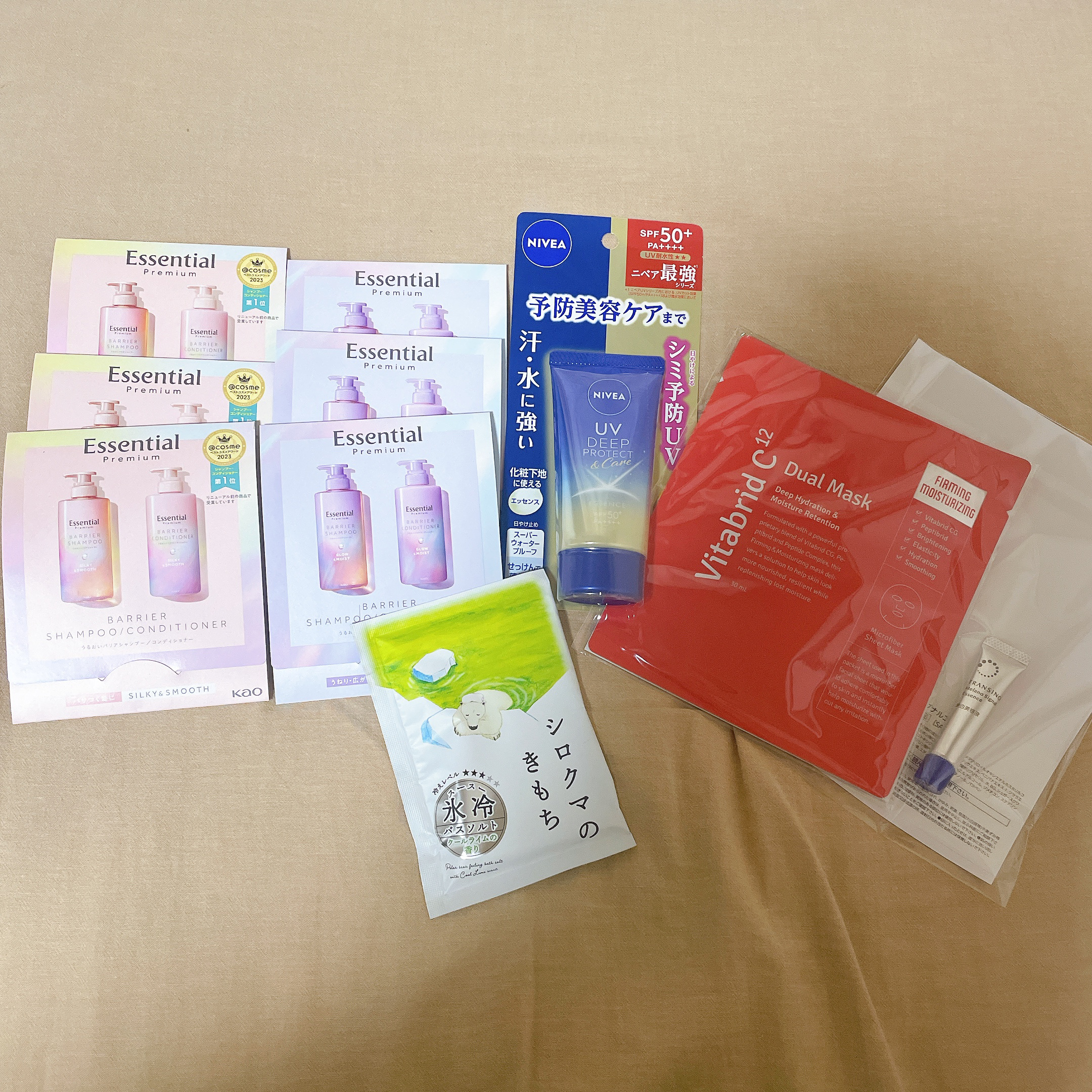 ニベアUV ディープ プロテクト＆ケア エッセンス/ニベア/日焼け止めローションを使ったクチコミ（1枚目）