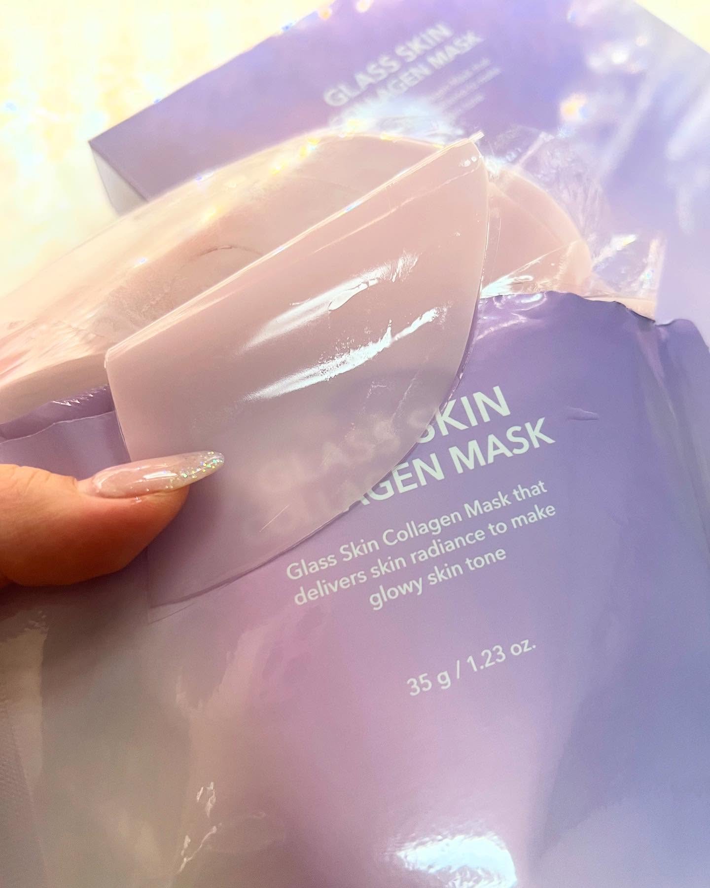 グラススキンコラーゲンマスク/Cell Fusion C(セルフュージョンシー)/シートマスク・パックを使ったクチコミ（2枚目）