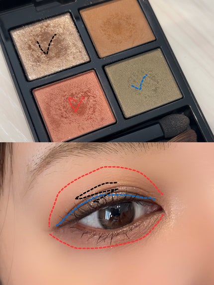 アディクション ザ アイシャドウ パレット/ADDICTION/アイシャドウパレットを使ったクチコミ(4枚目)