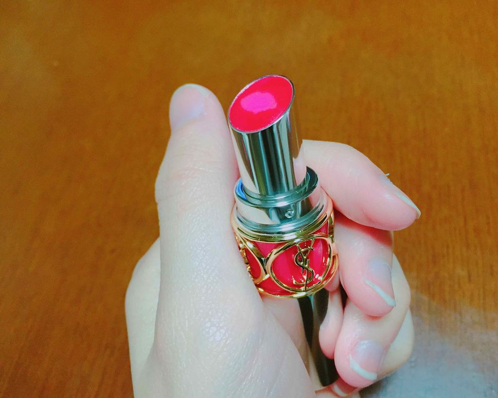 ヴォリュプテ ティントインバーム/YVES SAINT LAURENT BEAUTE/口紅を使ったクチコミ（2枚目）
