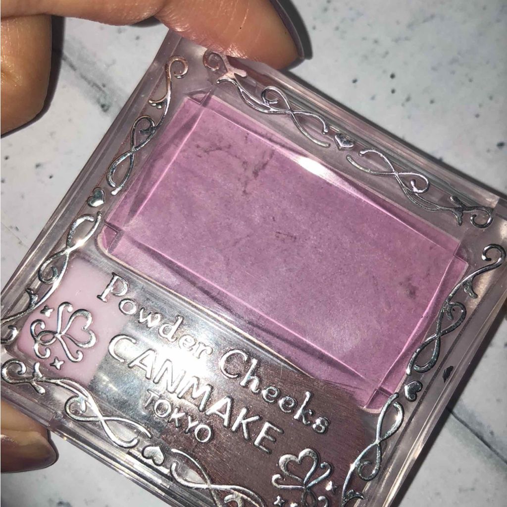 【旧品】パウダーチークス/キャンメイク/パウダーチークを使ったクチコミ（1枚目）
