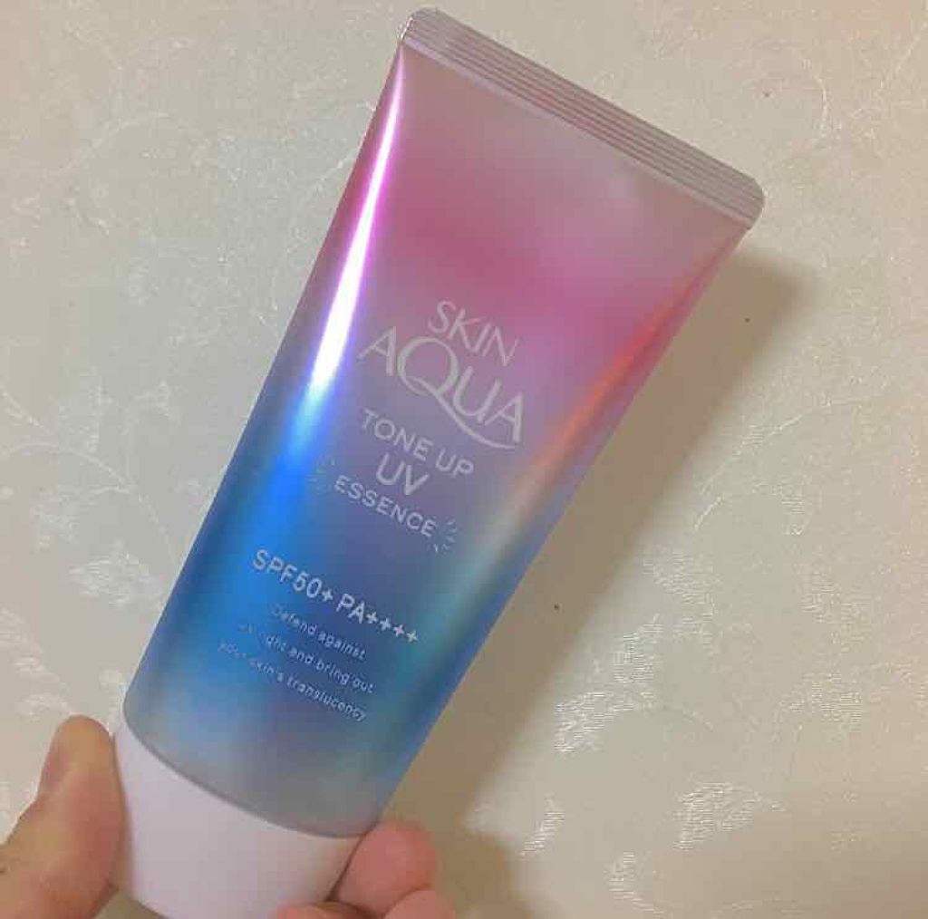 スキンアクア トーンアップUVエッセンス/スキンアクア/日焼け止めクリームを使ったクチコミ（1枚目）