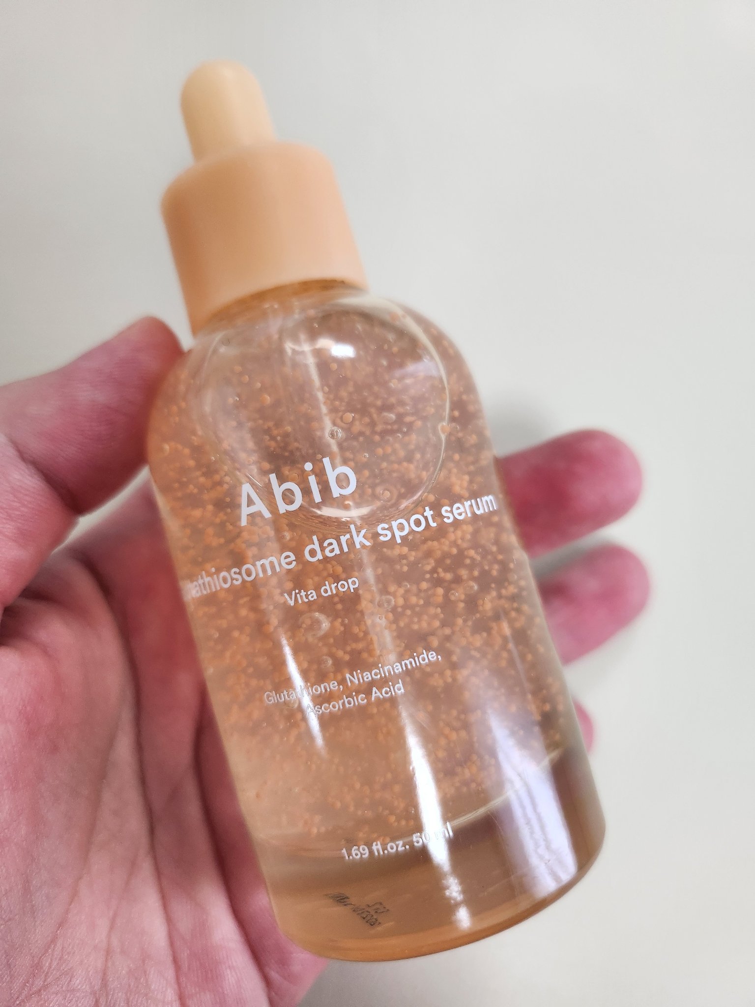 グルタチオンソームダークスポットセラムビタドロップ/Abib /美容液を使ったクチコミ（1枚目）