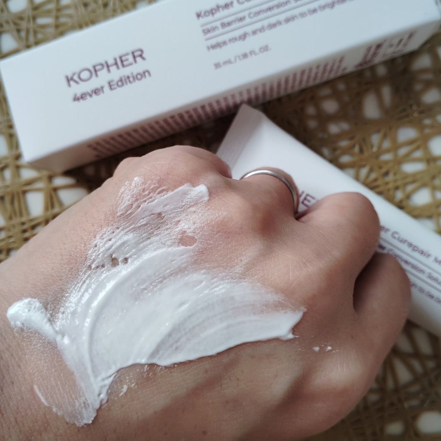 CUREPAIR MELA CREAM /KOPHER/フェイスクリームを使ったクチコミ(3枚目)