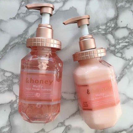 &honey Melty モイストリペア シャンプー1.0/モイストリペア ヘアトリートメント2.0/&honey/市販シャンプーを使ったクチコミ(1枚目)