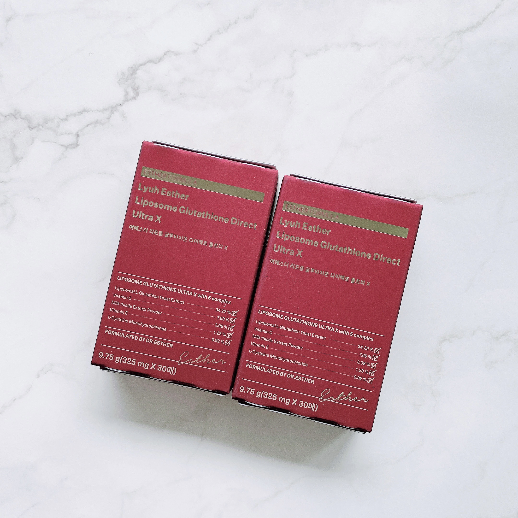 ヨエスターGLTダイレクトウルトラX/ESTHER FORMULA/美容サプリメントを使ったクチコミ（2枚目）