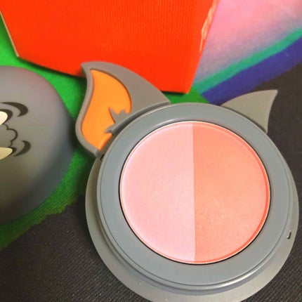 ラッキーフレンズ 2トーンチーク/ETUDE/パウダーチークを使ったクチコミ(3枚目)