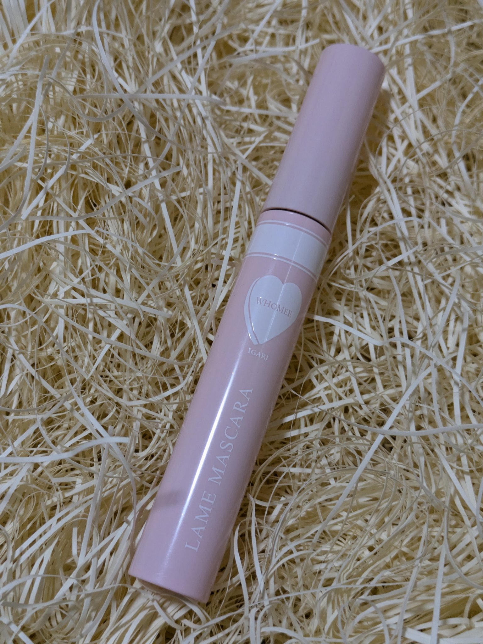 ラメマスカラ シルバー/WHOMEE/マスカラを使ったクチコミ（1枚目）