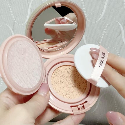 シースルー ヴェール コンパクト/PAUL & JOE BEAUTE/ファンデーションを使ったクチコミ(3枚目)