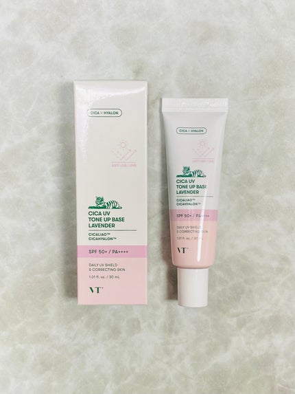 CICA UVトーンアップベース ラベンダー/VT/化粧下地を使ったクチコミ(1枚目)