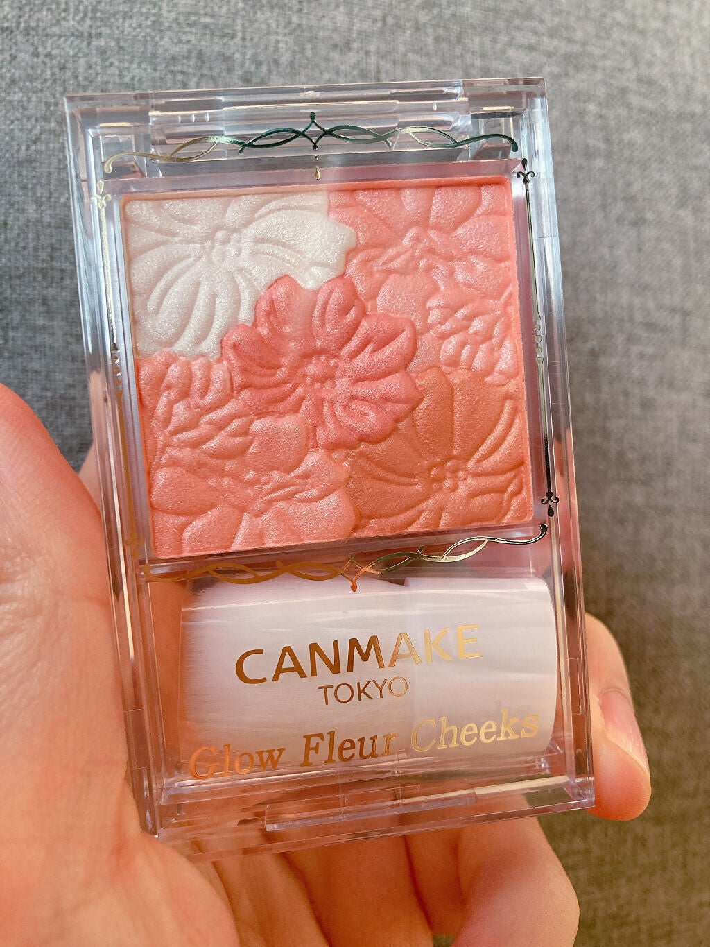 グロウフルールチークス/キャンメイク/パウダーチークを使ったクチコミ(3枚目)