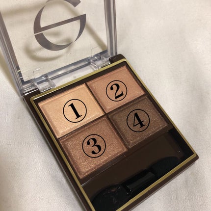 スキニーリッチシャドウ/excel/アイシャドウパレットを使ったクチコミ(3枚目)