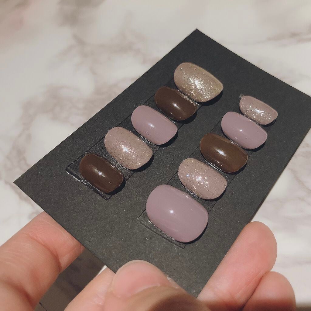 ジェルネイル(ライト対応)/セリア/ジェルネイルを使ったクチコミ(2枚目)