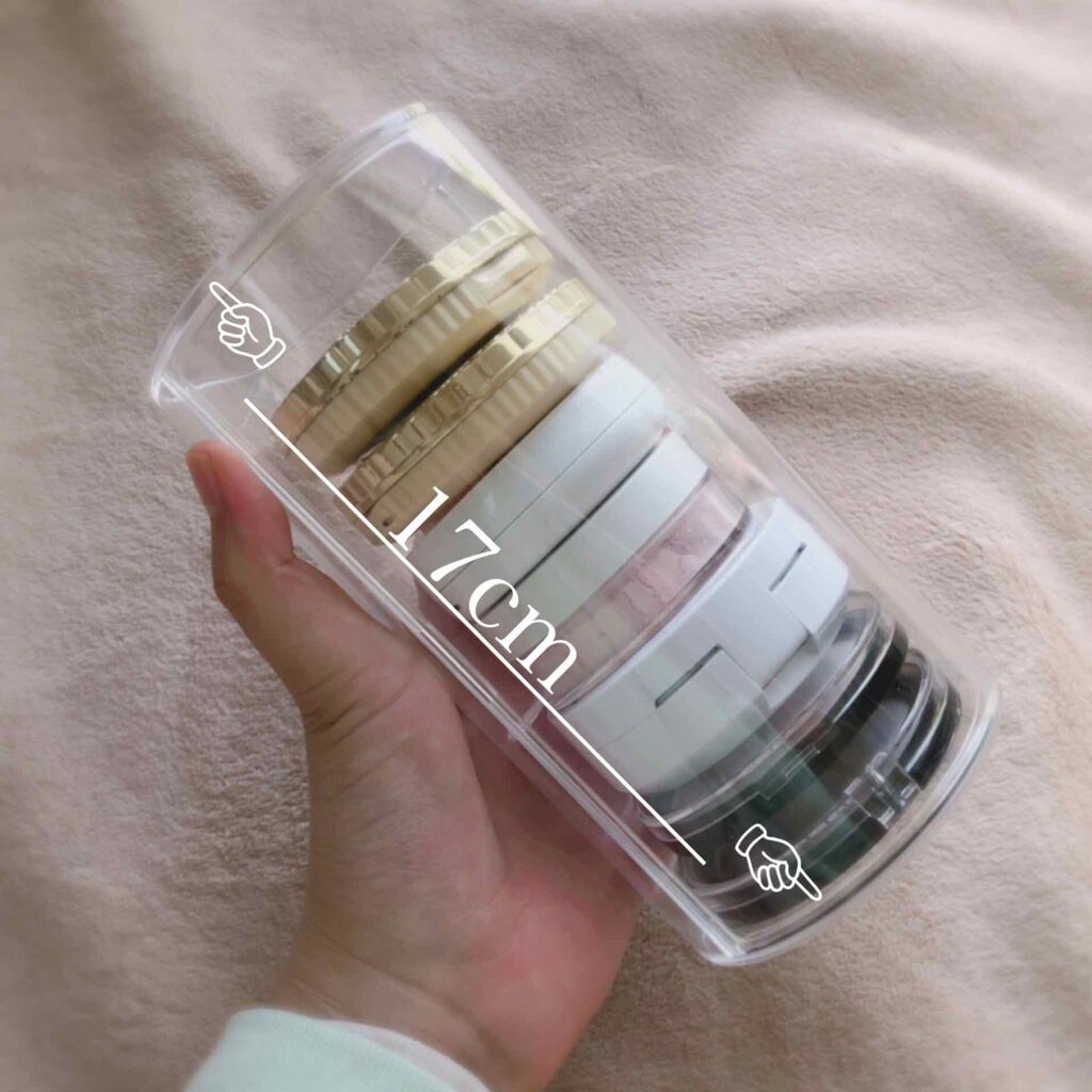 コスメケース/セリア/その他化粧小物を使ったクチコミ（2枚目）