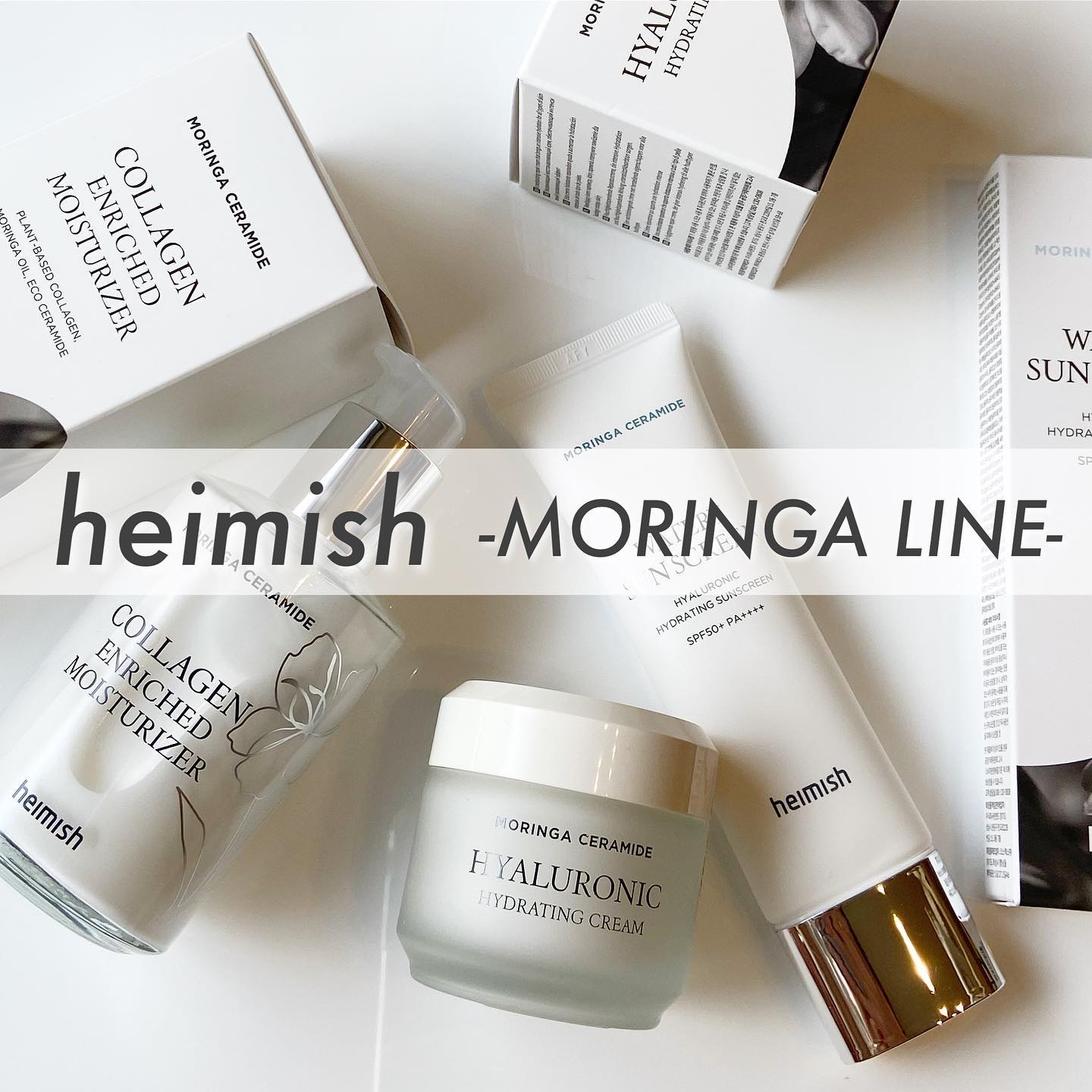 モリンガ セラミド コラーゲン エンリッチド モイスチャライザー/heimish/乳液を使ったクチコミ（1枚目）