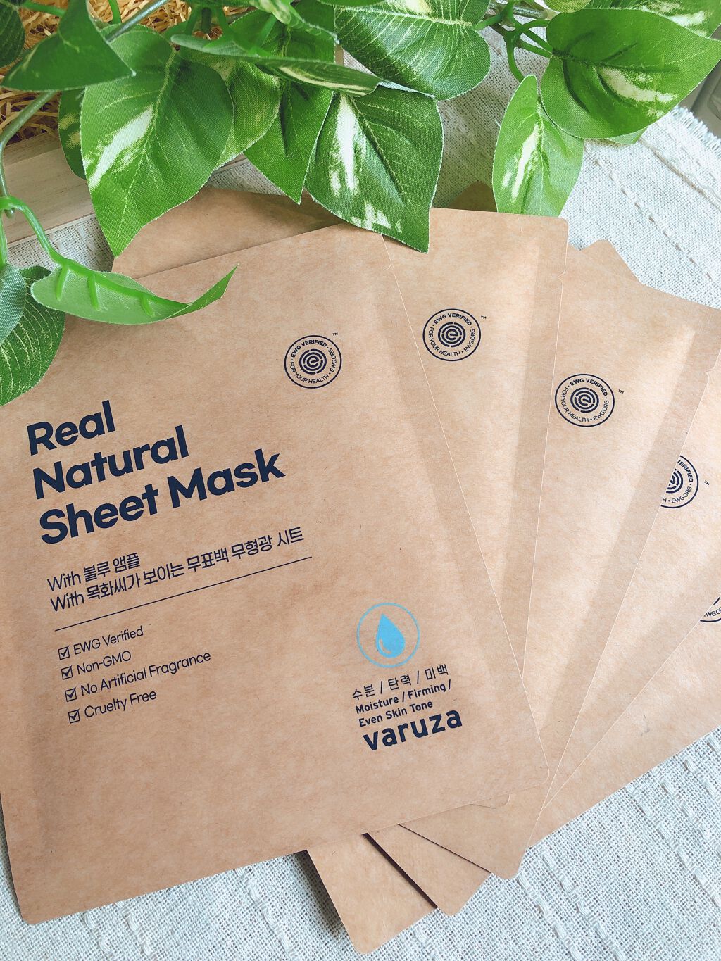 MOMO@フォロバ100% on LIPS 「韓国コスメの美容マスク、varuzaさまの「リアル ナチュラル..」(3枚目)