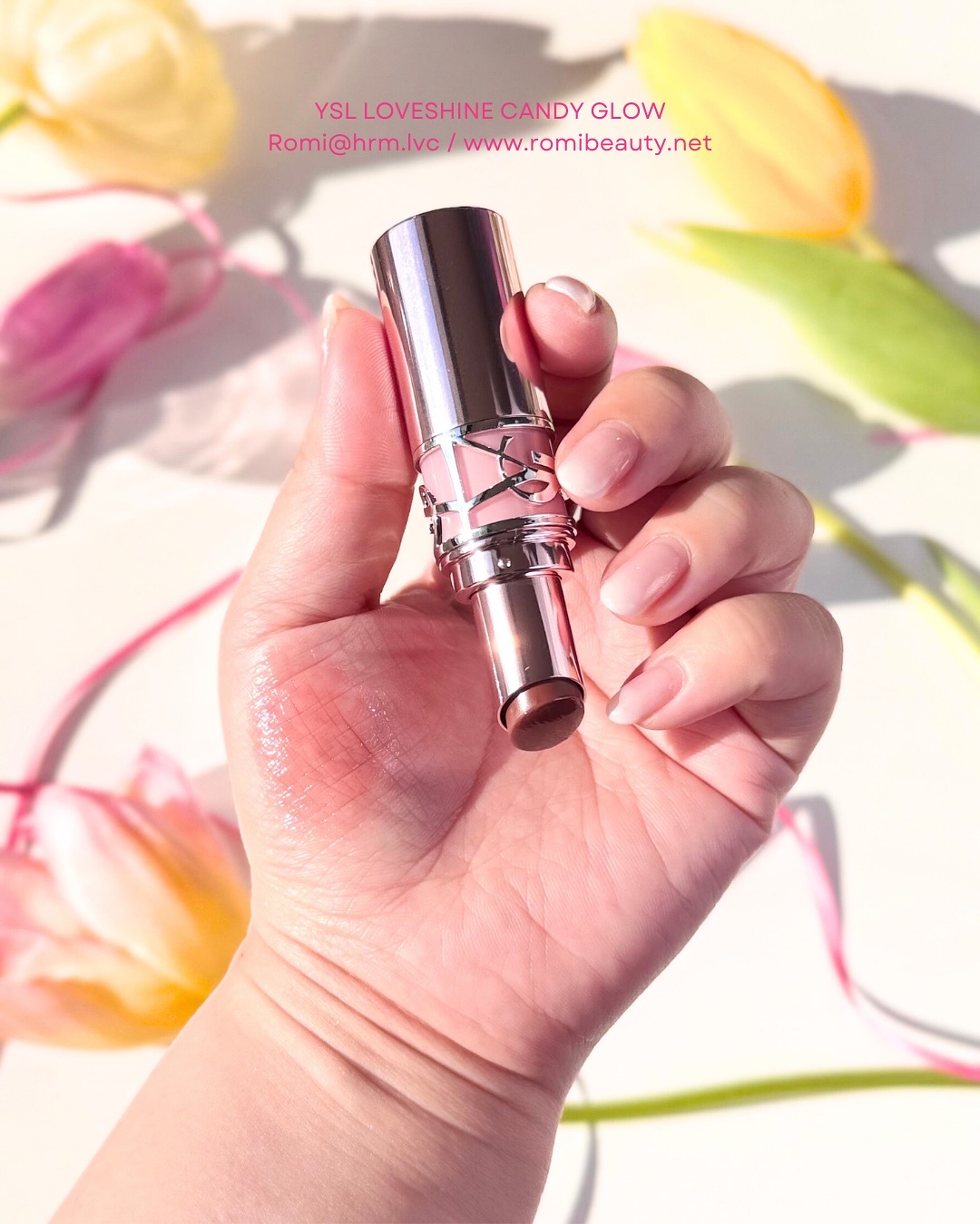 YSLラブシャイン キャンディ グロウ バーム/YVES SAINT LAURENT BEAUTE/口紅を使ったクチコミ（2枚目）