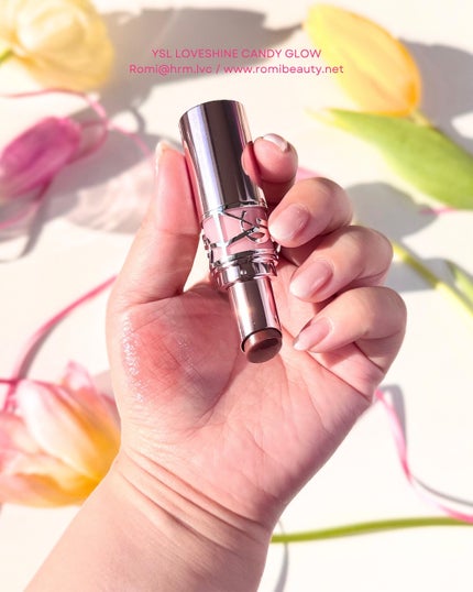 YSLラブシャイン キャンディ グロウ バーム/YVES SAINT LAURENT BEAUTE/口紅を使ったクチコミ(2枚目)