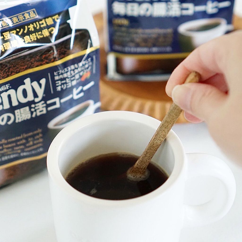 毎日の腸活コーヒー/ブレンディ/ドリンクを使ったクチコミ(5枚目)