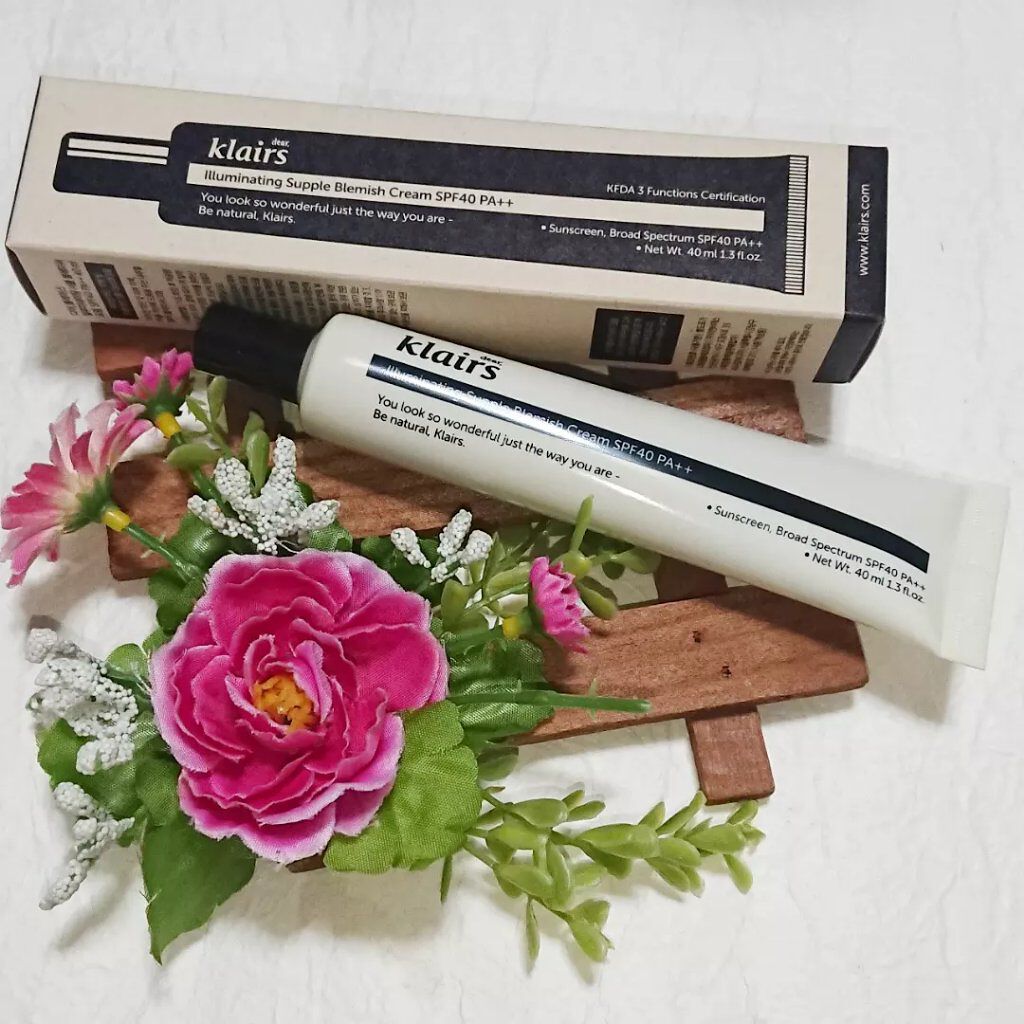 イルミネーティングサプルブレミッシュクリーム(40ml)/Klairs/化粧下地を使ったクチコミ(1枚目)