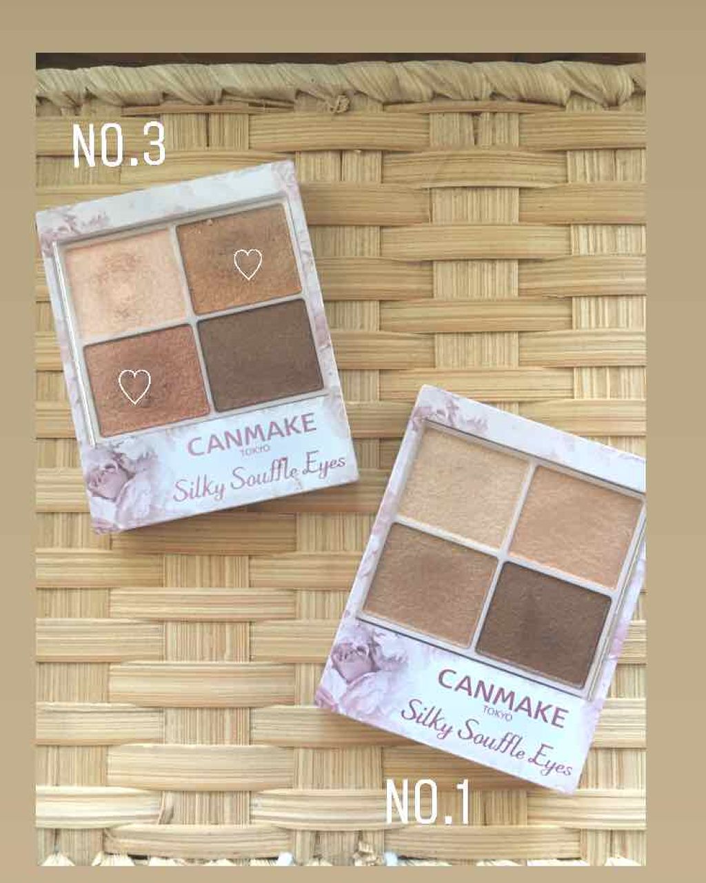 シルキースフレアイズ/キャンメイク/アイシャドウパレットを使ったクチコミ（1枚目）