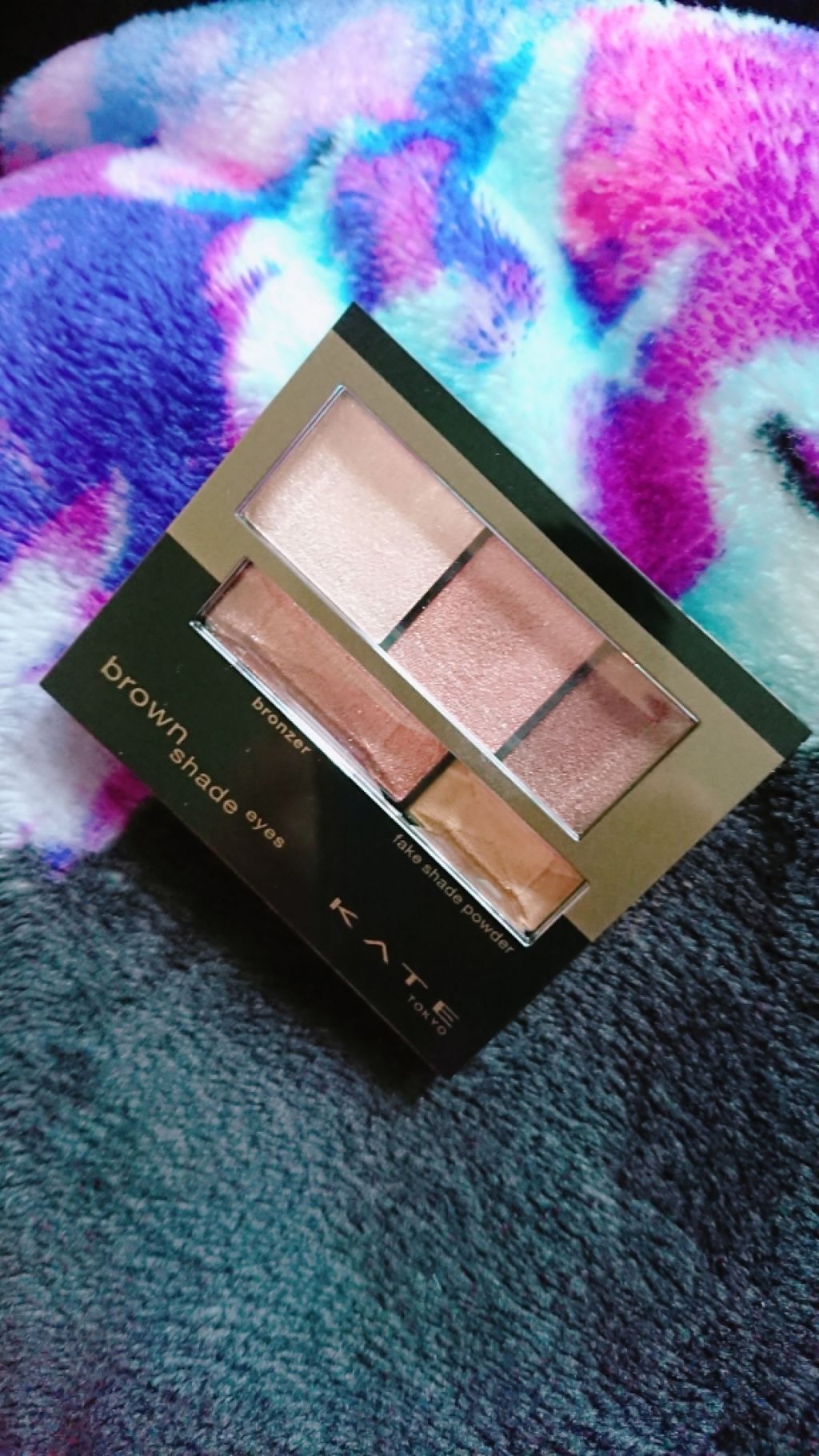 ブラウンシェードアイズN/KATE/アイシャドウパレットを使ったクチコミ(1枚目)