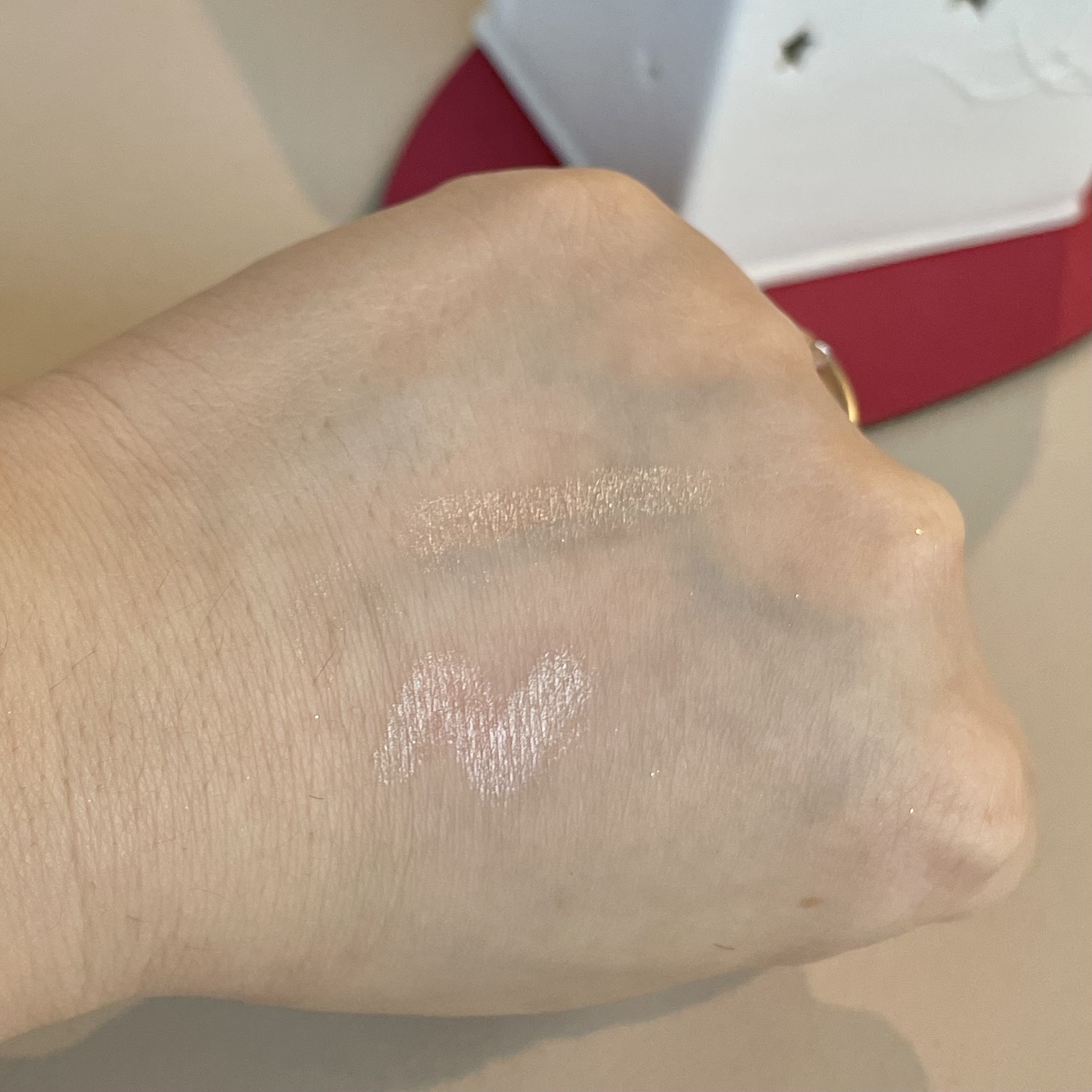 1moreペンシルR 03 スポットハイライト (ローズ)/b idol/スティックハイライトを使ったクチコミ（2枚目）