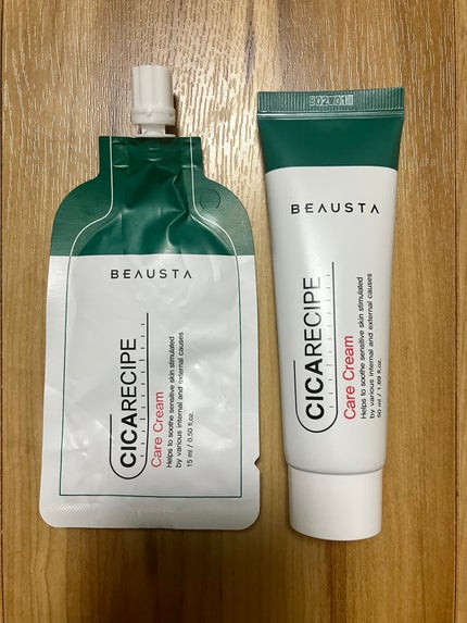 CICA ケアクリーム/BEAUSTA/フェイスクリームを使ったクチコミ(1枚目)