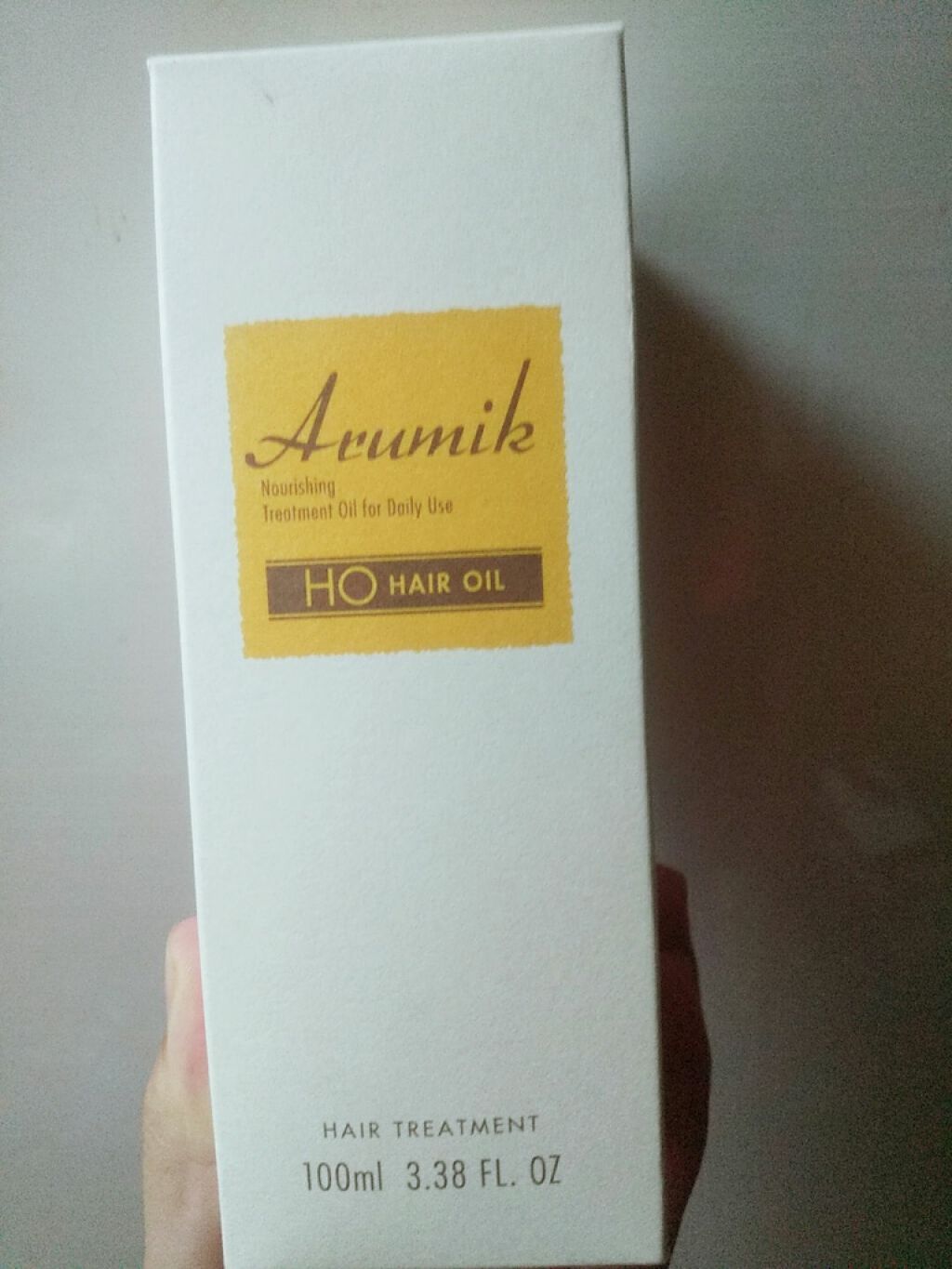 アルミック ヘアオイル/ABL/ヘアオイルを使ったクチコミ（3枚目）